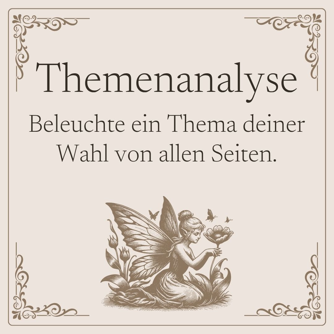 Themenanalyse | Kartenlegung als Videobotschaft