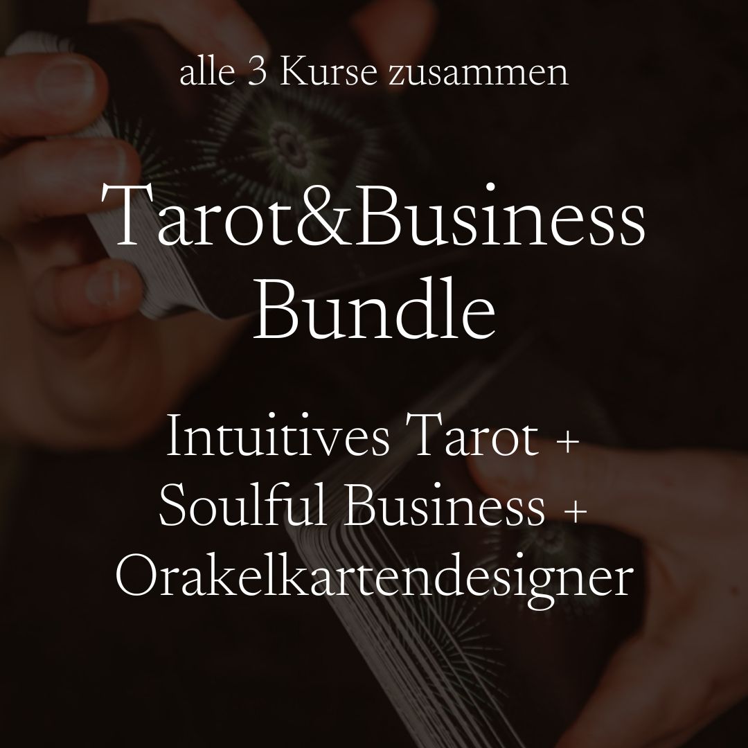 Tarot & Business Bundle (alle 3 Onlinekurse)
