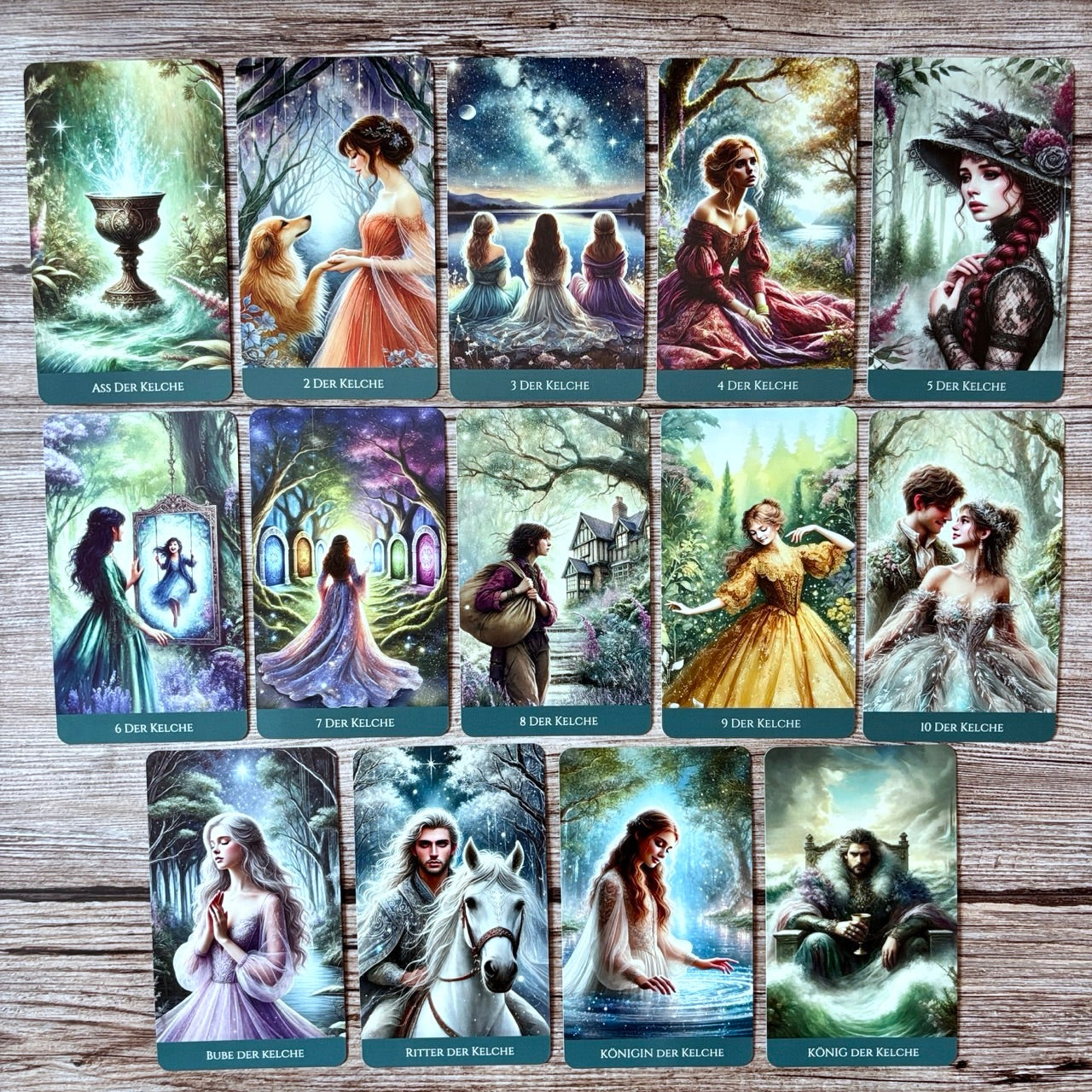 Chrissy´s zauberhafte Tarotkarten, Set aus 78 Karten