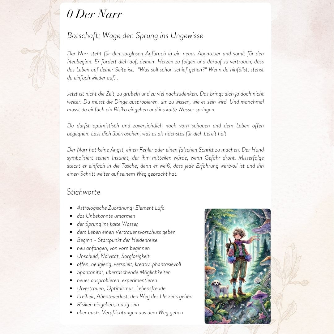 Intuitives Tarot - Eine Einführung ins Kartenlegen - eBook