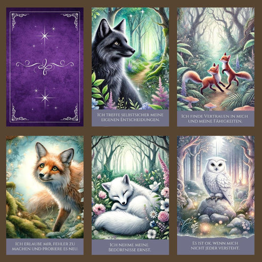 Affirmationskartenset mit 54 heilsamen Affirmationen (kleines Format)