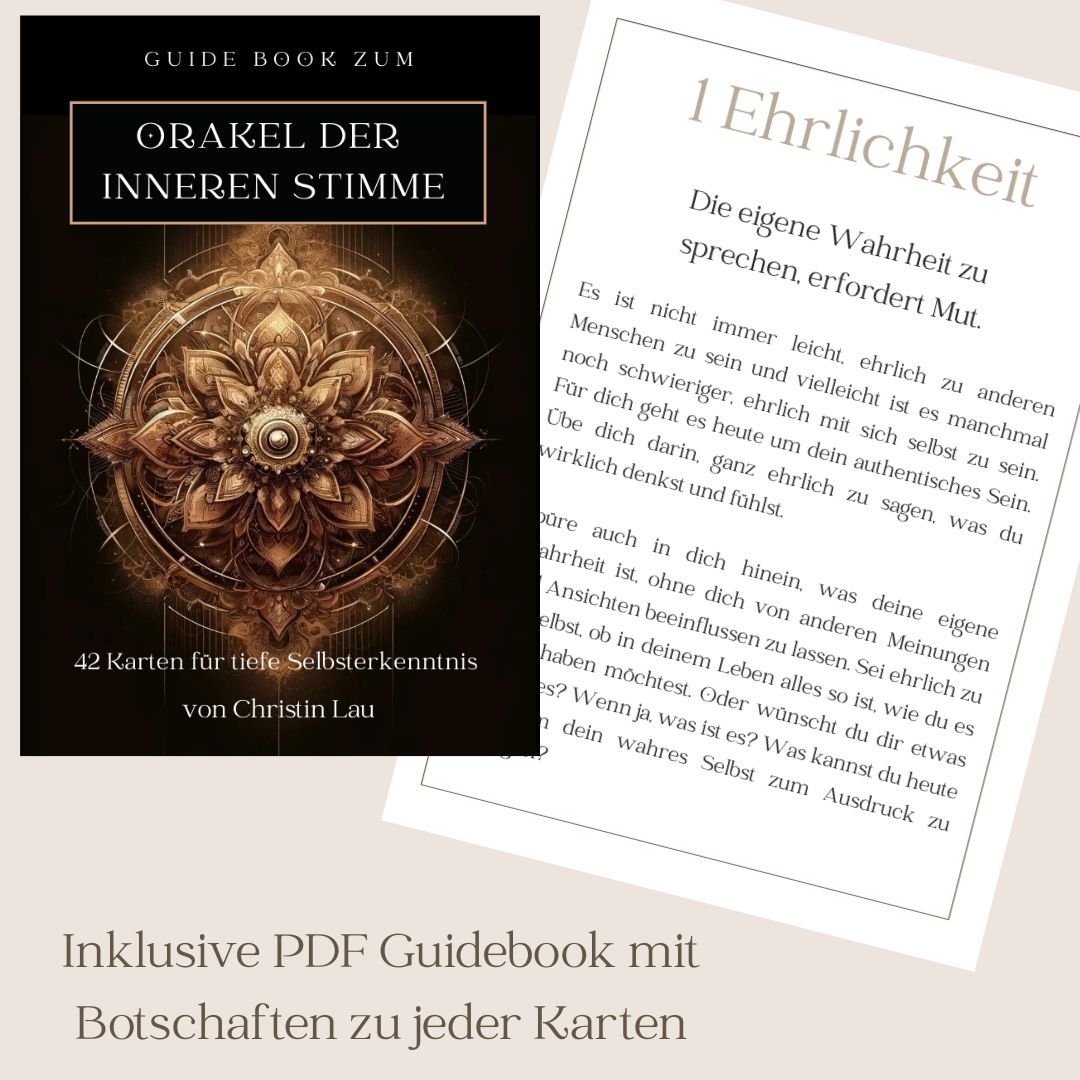 Das Orakel der inneren Stimme | 42 Karten inkl. PDF Guidebook