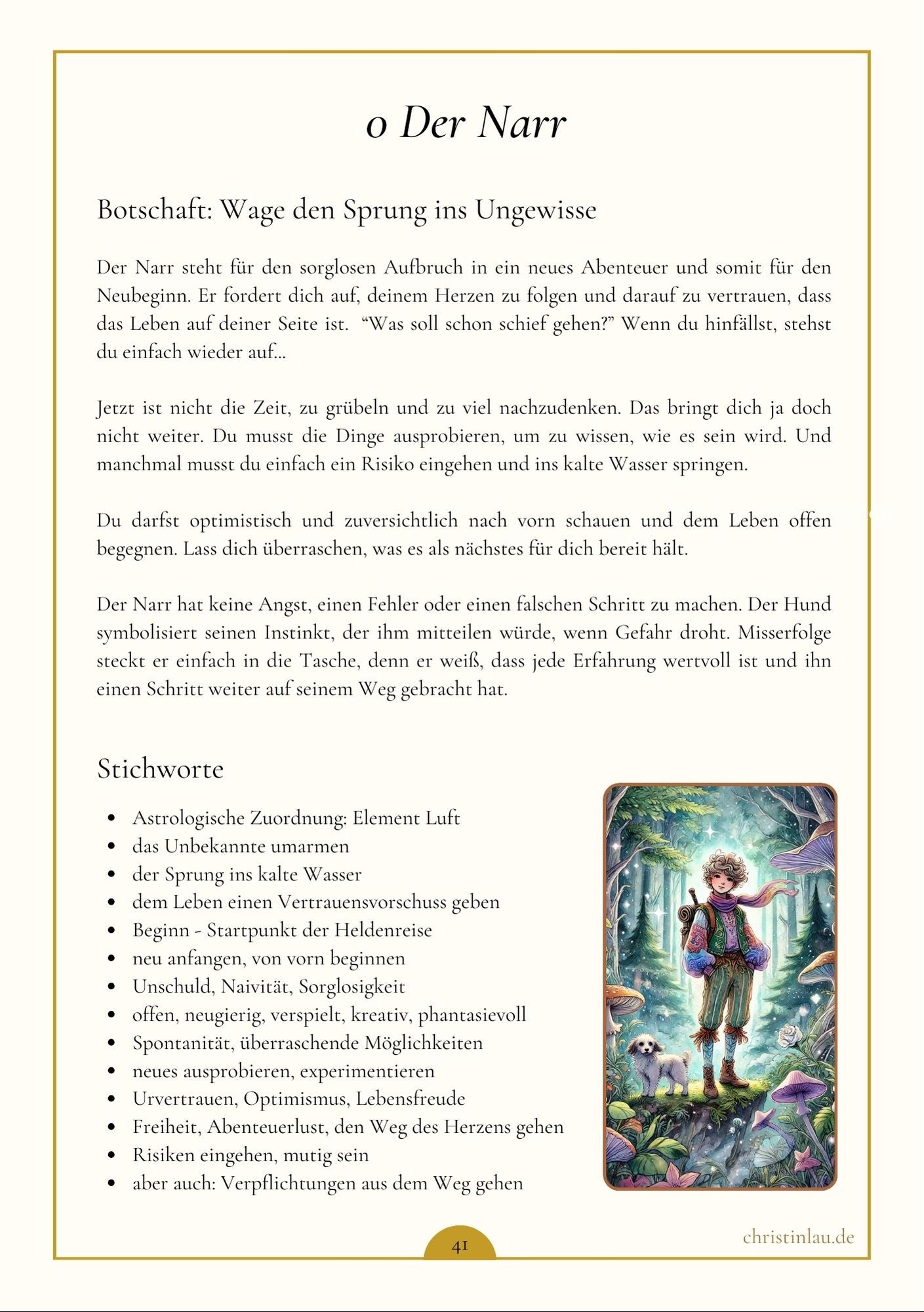 Intuitives Tarot - Eine Einführung ins Kartenlegen - eBook