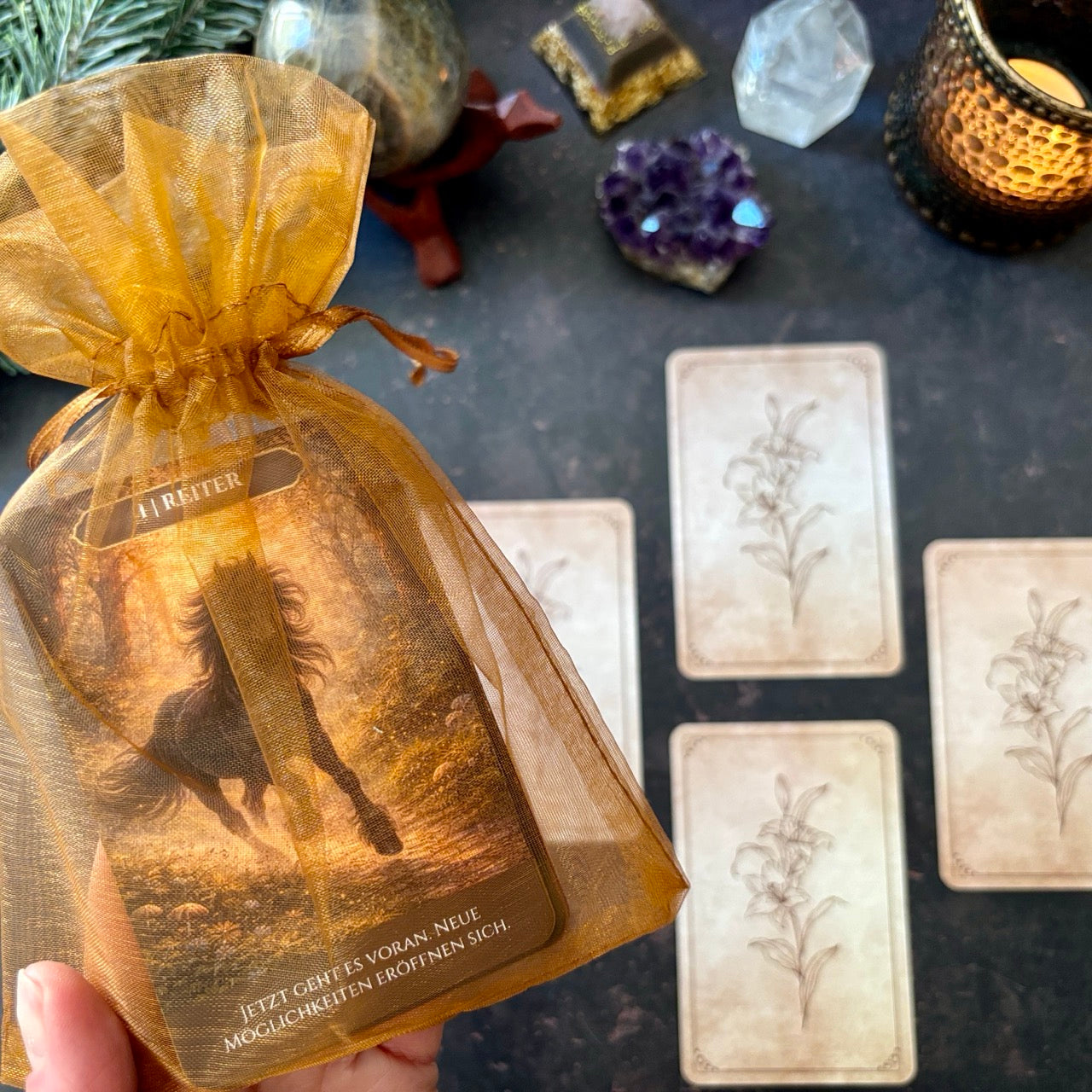 Lenormand Orakel, 36 Karten (kleines Format)