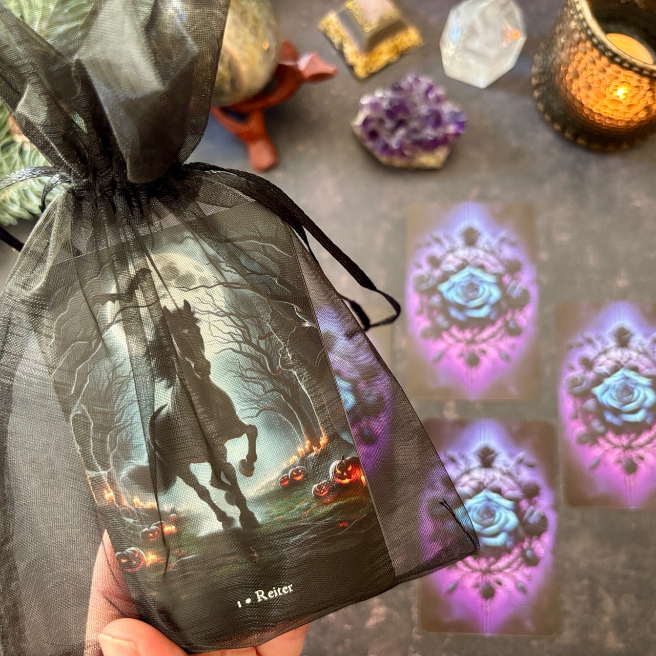 Dark Lenormand Kartenset, 36 Karten (kleines Format)
