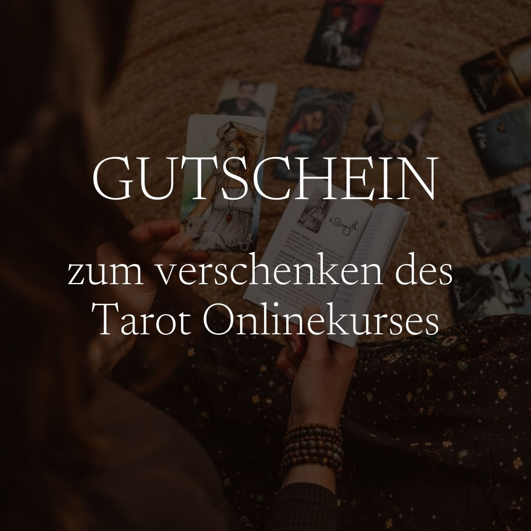 Gutschein für den Kurs "Intuitives Tarot" zum verschenken