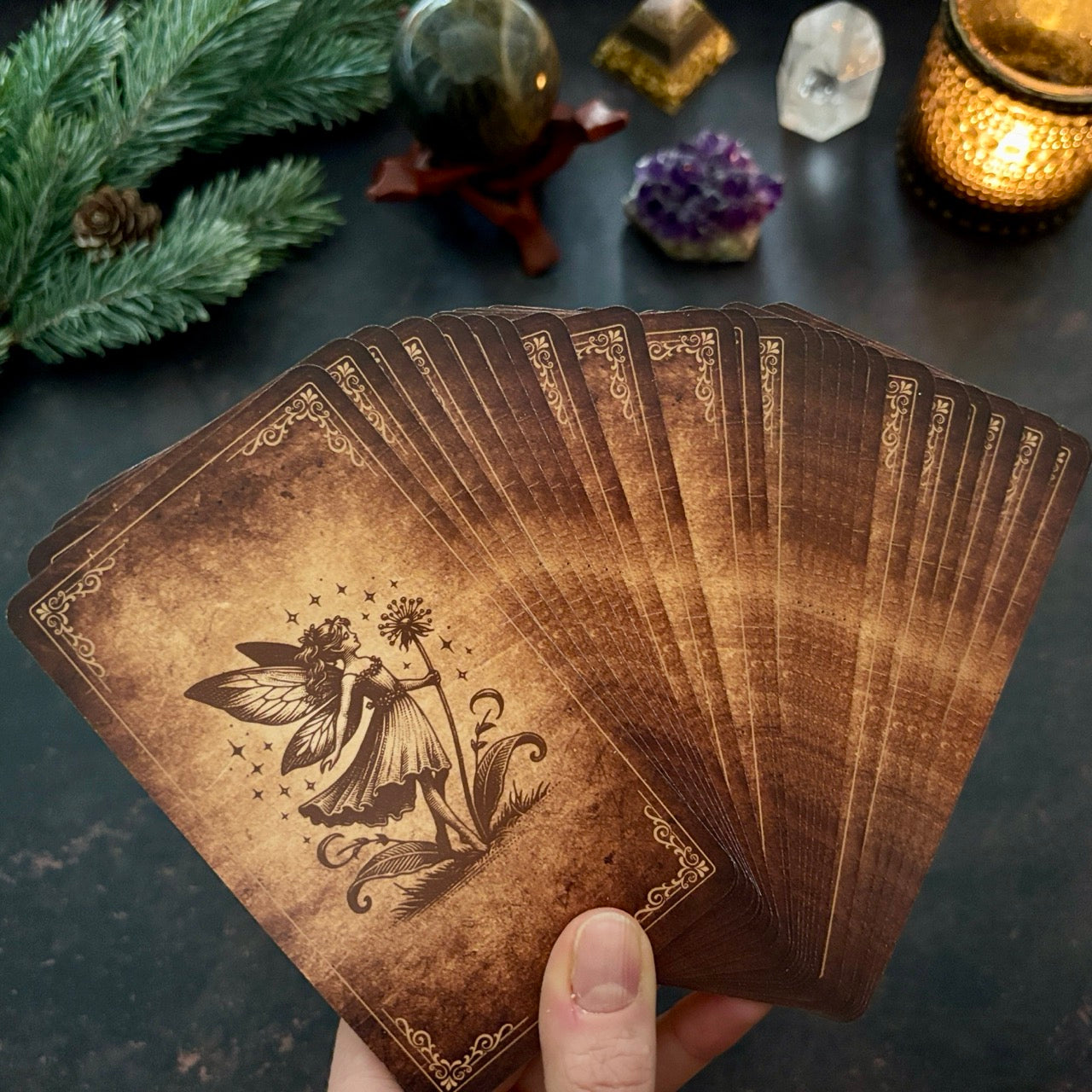 Elfenseelen Tarotkarten, Set aus 78 Karten