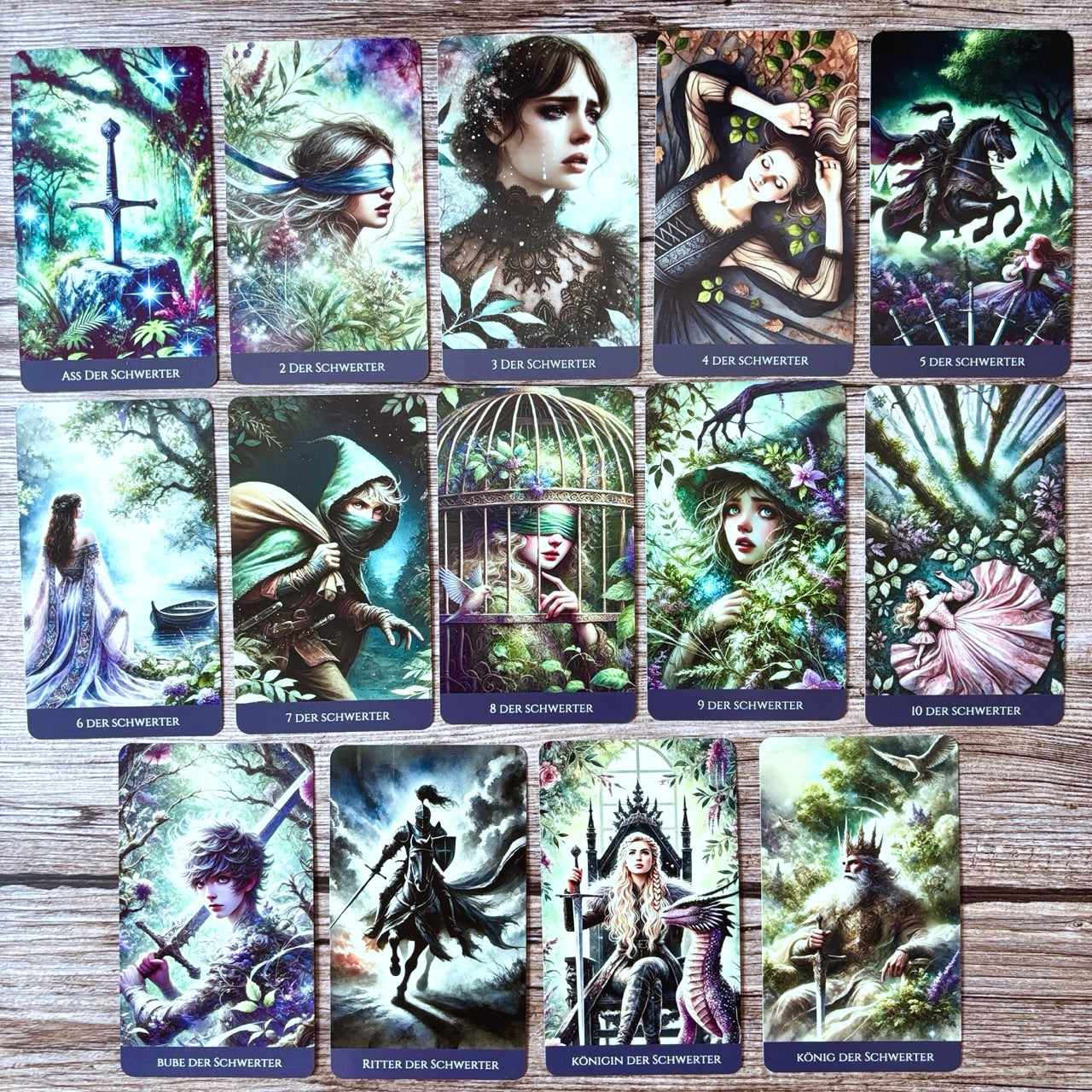 Chrissy´s zauberhafte Tarotkarten, Set aus 78 Karten
