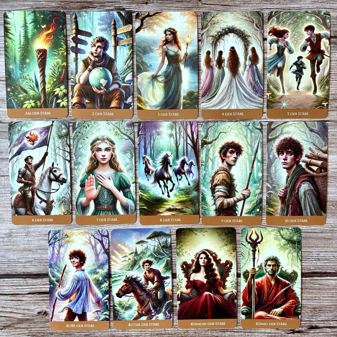 Chrissy´s zauberhafte Tarotkarten, Set aus 78 Karten